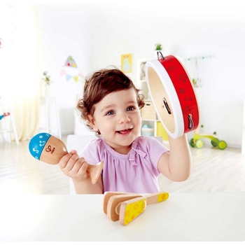 Набір музичних інструментів Hape 3 в 1 (E0615) - Pampik - 6