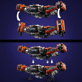 Конструктор LEGO Technic Вантажний космічний корабель VTOL LT81, 1365 деталей (42181) - Pampik - 8