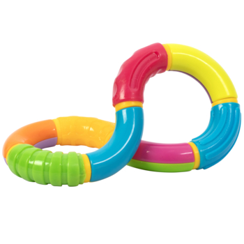 Игрушка-погремушка Baby Team Веселая восьмерка (8450) - Pampik - 4