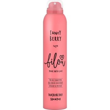 Сухой шампунь для волос Bilou Fancy Berry Клубника с кокосовыми сливками 200 мл - Pampik
