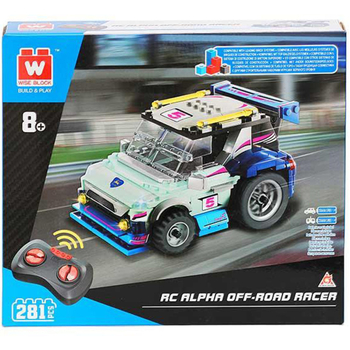 Машинка-конструктор на дистанційному керуванні Wise Block Позашляховик міні 289 деталей (EU389105) - Pampik