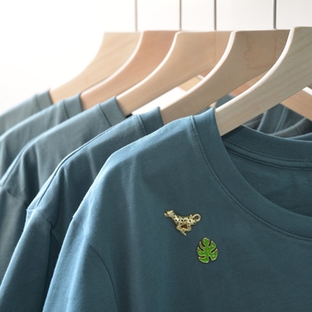 Набір шпильок Metalmorphose Leopard with Tropical Leaf (8000020290958) - Pampik - 5