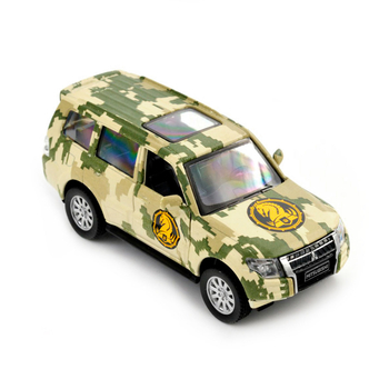 Автомодель TechnoDrive Шевроны Героев Mitsubishi Pajero 4WD Turbo 47 ОМБр (250361M) - Pampik - 5