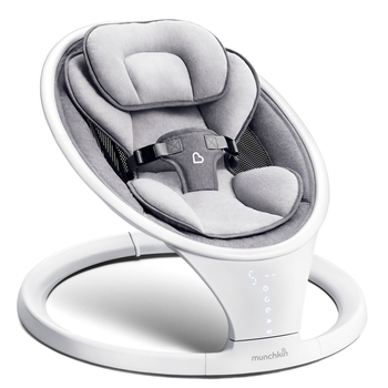 Заколисуючий центр Munchkin Baby Swing з функцією Bluetooth сірий (9029001) - Pampik - 2