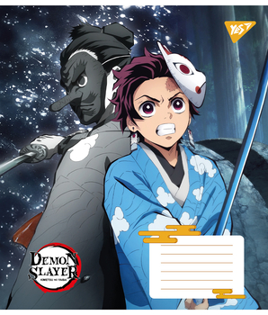 Набор тетрадей Yes Demon slayer. Power А5 в линейку 24 листа 20 шт. (67313) - Pampik - 6