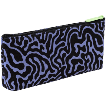 Пенал мягкий Kite 8x19.5x3.5 см сиренево-черный (K24-680-12) - Pampik