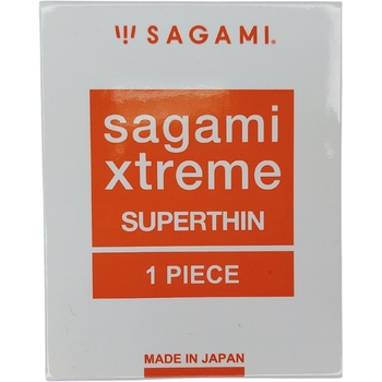Презервативи Sagami Xtreme Superthin ультратонкі, 1 шт. - Pampik