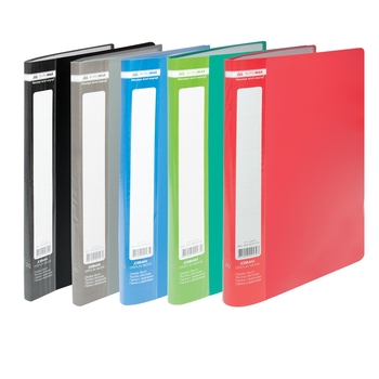 Папка с 20 файлами Buromax Jombax А4 в ассортименте (BM.3605-99) - Pampik