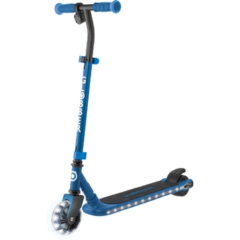 Електросамокат Globber E-Motion 6, з підсвіткою, до 50 кг, 2 колеса, синій (756-100) - Pampik