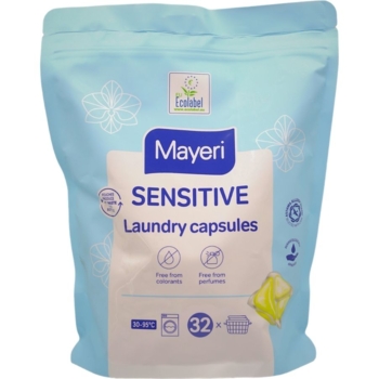 Гель-капсулы для стирки Mayeri Sensitive 32 шт. - Pampik