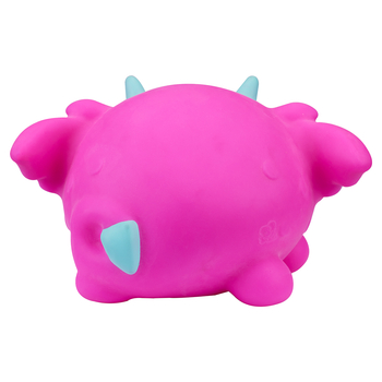 Іграшка-антистрес Smooshzees Snugzees Дракон Дінкі колекційна малинова (8236) - Pampik - 3