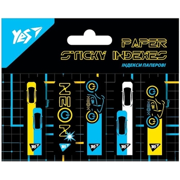 Индексы бумажные Yes Ultrex 50x15 мм 100 шт. (170314) - Pampik