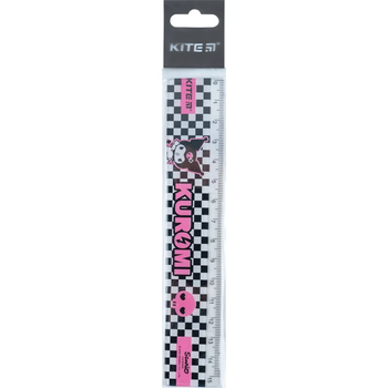Линейка пластиковая Kite Kuromi 15 см (HK24-090-1) - Pampik - 2