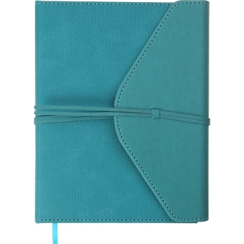 Ежедневник датированный Buromax Bella 2024 A5 бирюзовый (BM.2132-06) - Pampik