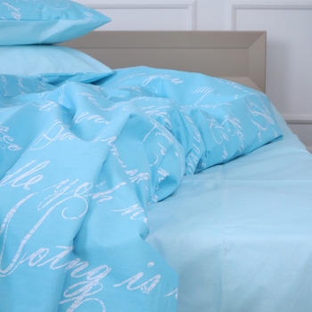 Комплект постельного белья MirSon Ranforce Elite 17-4744 Manuscript 110 х 140 см - Pampik - 5