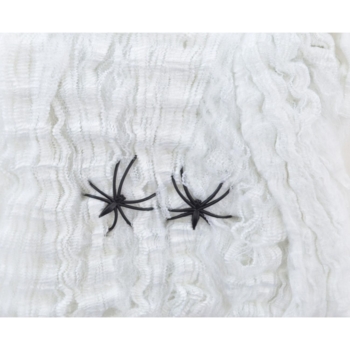 Паутина Yes! Fun! белая с двумя паучками 40 г (973370) - Pampik