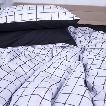 Простыня MirSon Ranforce Elite 17-4765 Piacenza 110х160 см черная (2200008943370) - Pampik - 4