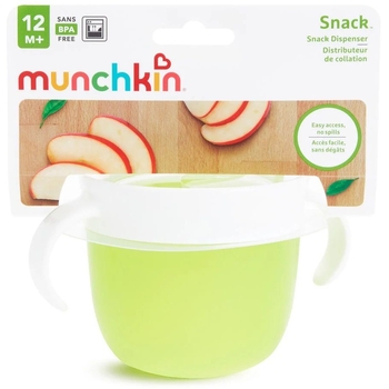 Контейнер для снеків Munchkin Snack зелений (90176.04) - Pampik - 3