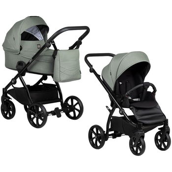 Коляска універсальна 2 в 1 Tutis Leo sage (1222039) - Pampik