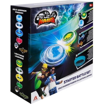 Набор Auldey Infinity Nado VI Battle Set Fury Wave Dragon vs Blazing War Bear (EU654181) - Pampik - 10