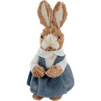 Великодній кролик Elen Dekor дівчинка 20 см (820-041) - Pampik