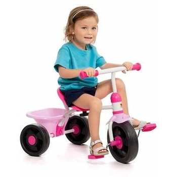 Триколісний велосипед Molto Trike Soft Baby рожевий - Pampik - 3