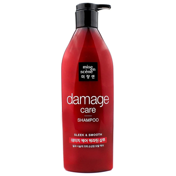Шампунь Mise En Scene Damage Care Shampoo для пошкодженого волосся 680 мл - Pampik