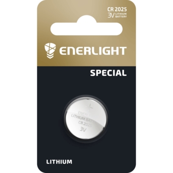 Батарейка Enerlight Lithium CR 2025 BLI, 1 шт. - Pampik