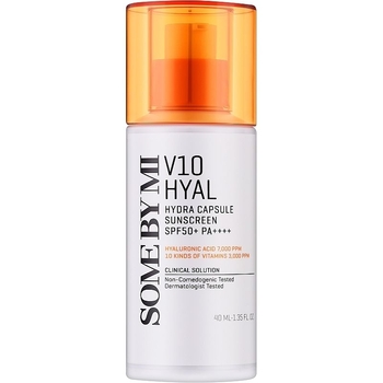 Сонцезахисний крем Some By Mi V10 Hyal Hydra Capsule Sunscreen SPF50+ 40 мл - Pampik