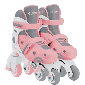 Роликові ковзани Globber Learning Skates 2 в 1, р.26-29, пастельно-рожевий (780-210) - Pampik - 2