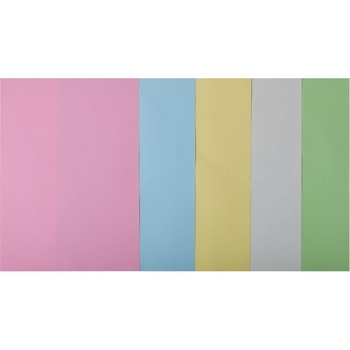 Набір кольорового паперу Buromax Pastel А4 20 аркушів 5 кольорів (BM.2721220-99) - Pampik - 2