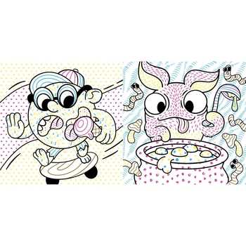 Новые водяные раскраски Видавництво Ранок Монстрики (N1377006У) - Pampik - 2