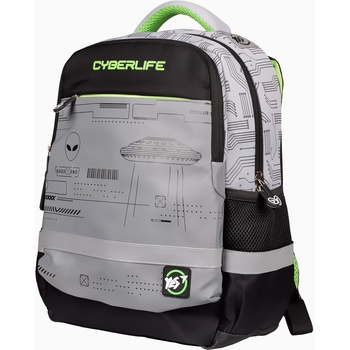 Рюкзак Yes S-52 Ergo Cyberlife, сіро-чорний (559568) - Pampik
