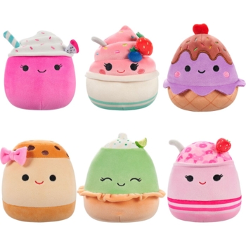 М'яка іграшка-сюрприз Squishmallows Веселі Десертики, 13 см (SQCR05583) - Pampik - 2