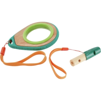 Набір натураліста Hape Nature Fun Лупа і свисток (E5570 - Pampik