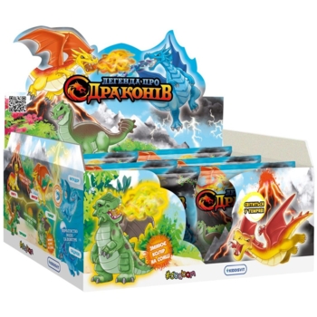 Набор стретч-игрушек в виде мифического животного #sbabam Легенда о драконах 12 шт. (61/CN23-CDU) - Pampik