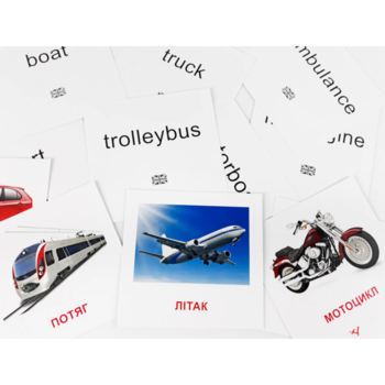 Картки міні Зірка Транспорт 11х11 см (286289) - Pampik - 3
