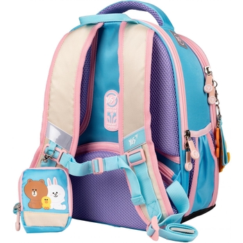 Рюкзак каркасный Yes H-100 Line Friends (559549) - Pampik - 4