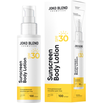 Сонцезахисний лосьйон для тіла Joko Blend SPF 30 100 мл - Pampik