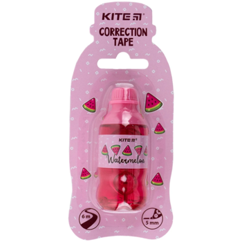 Лента корректирующая Kite Watermelon 5 мм х 6 м (K24-007-2) - Pampik