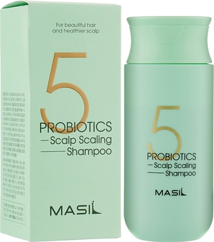 Шампунь для глубокой очистки кожи головы Masil 5 Probiotics Scalp Scaling Shampoo 500 мл - Pampik - 2
