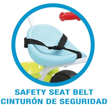 Триколісний велосипед Molto Trike Baby рожевий - Pampik - 6