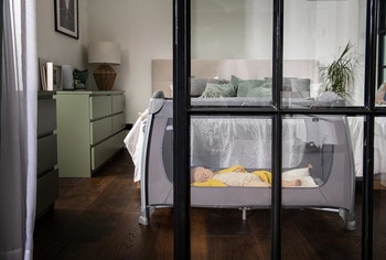 Детский манеж Hauck Play N Relax Melange Black - Pampik - 12