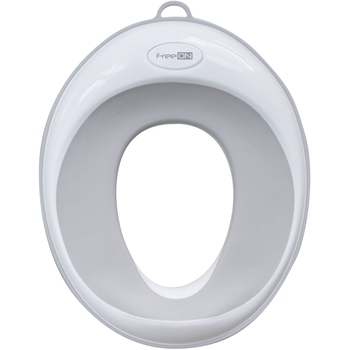 Детское сиденье для унитаза FreeON белое (49607) - Pampik