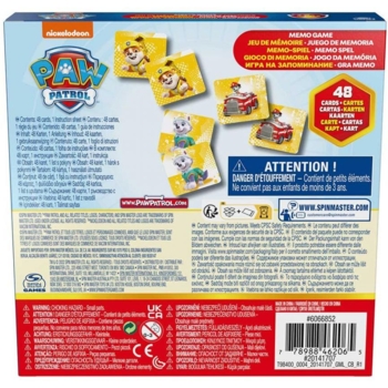 Настольная игра мемори Spin Master Щенячий патруль (SM98400/6066852) - Pampik - 4