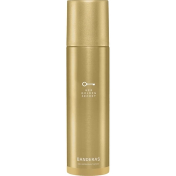 Парфумований дезодорант-спрей Antonio Banderas Her Golden Secret, 150 мл - Pampik
