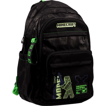 Рюкзак школьный Yes TS-47 Minecraft, черный (559619) - Pampik - 2