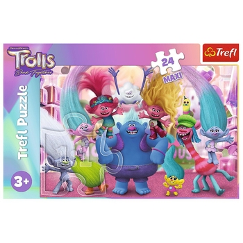 Пазлы Trefl В мире троллей Maxi, 24 элемента (14359) - Pampik - 3