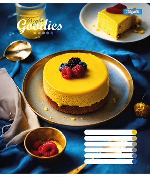 Набір зошитів 1 Вересня Bright goodies А5 в лінійку 60 аркушів 10 шт. (767402) - Pampik - 2