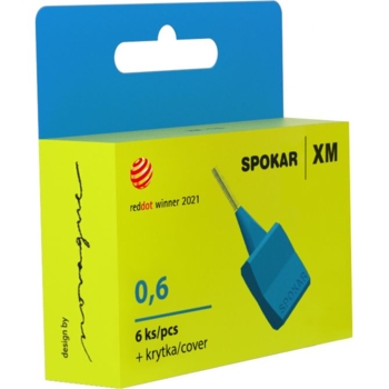 Міжзубні йоржики Spokar XM 0.6 мм, 6 шт. - Pampik
